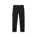 Pantalon regular cargo coton noir