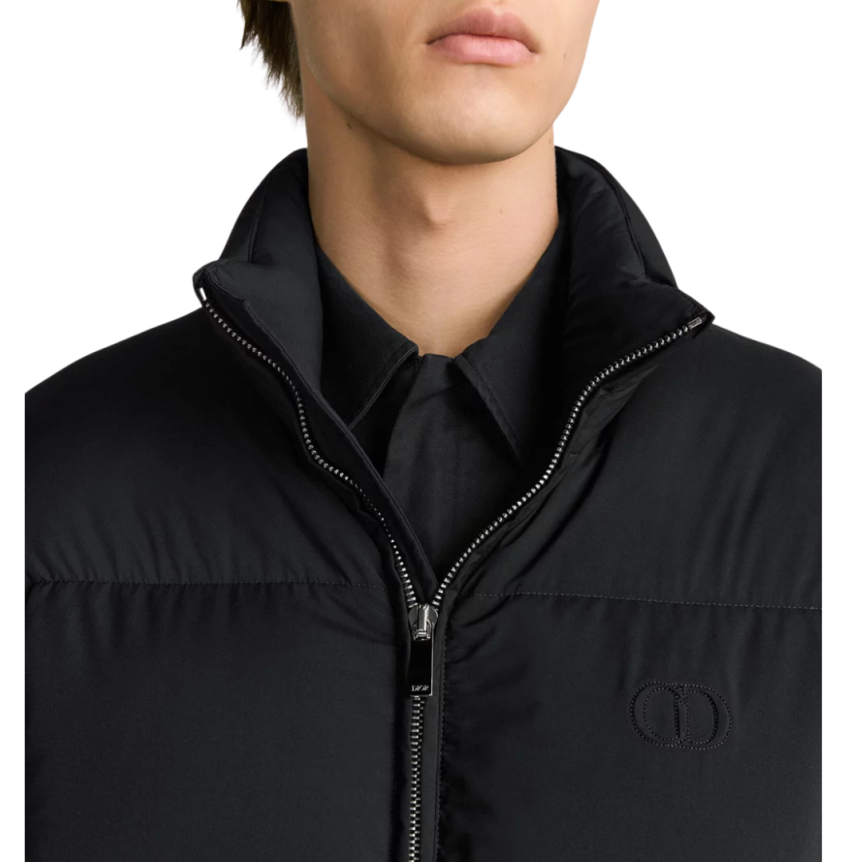 Doudoune DIOR CD Icon toile technique noire