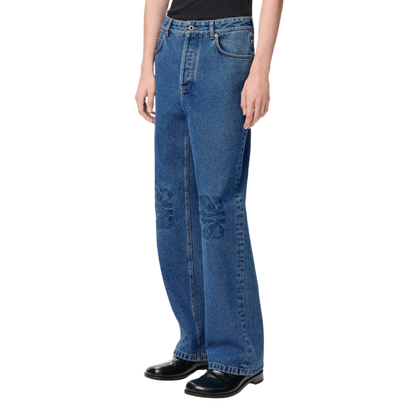 Pantalon jean baggy denim...