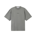 T-shirt manche courte coton gris broderie Megacity dos