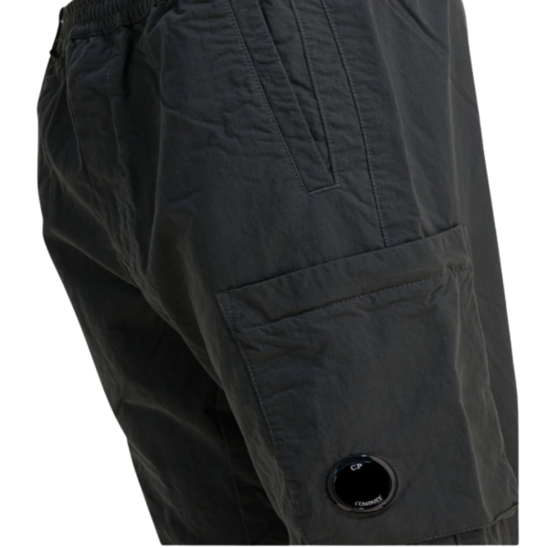 Pantalon cargo CP COMPANY nylon flatt gris anthracite
