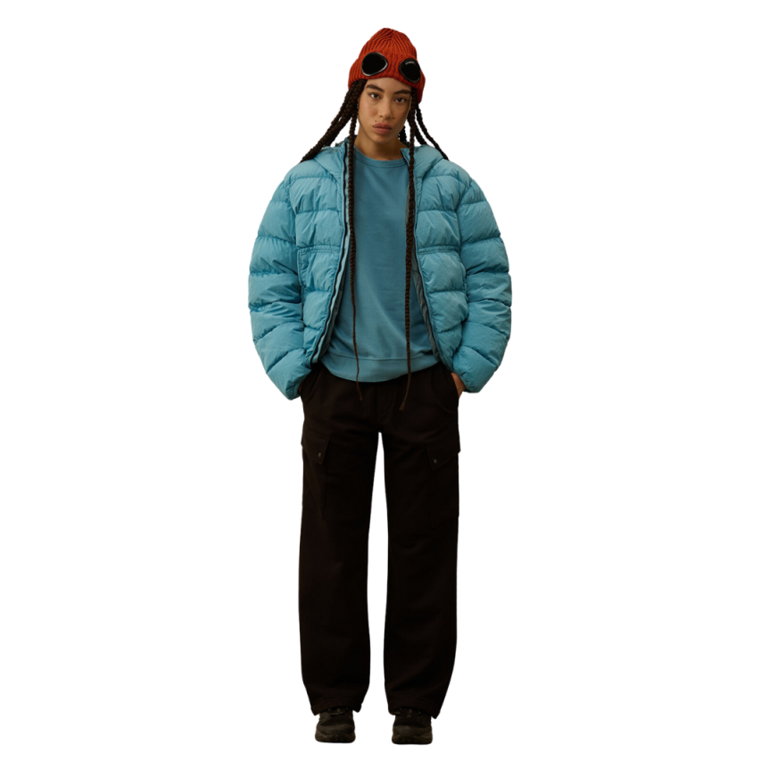 Pantalon de survêtement Jogging cargo large noir broderie CP