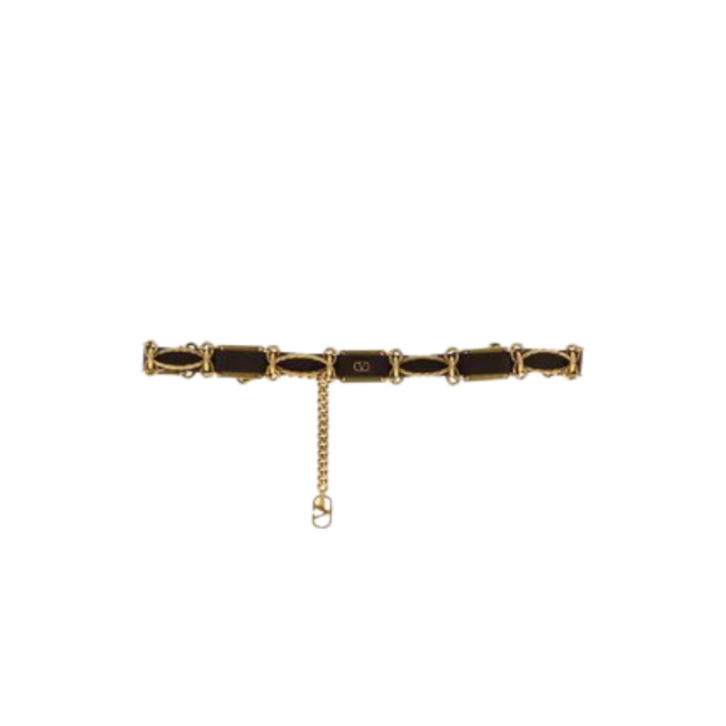 Ceinture cuir marron plaque...