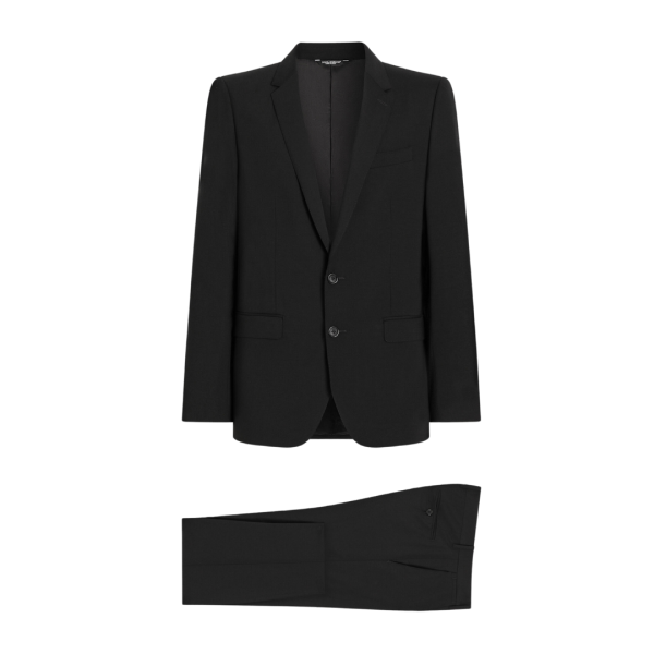 Costume Martini laine stretch noir