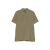Polo manche courte lyocell coton vert kaki