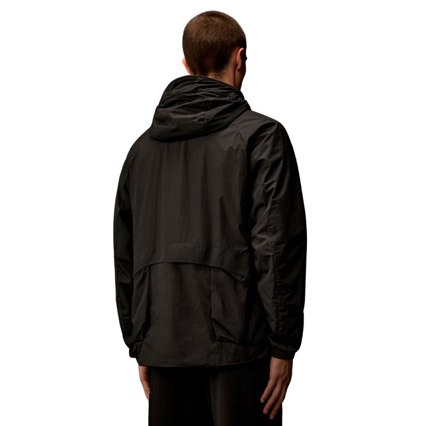 Veste à capuche CP COMPANY Pertex matelassée nylon noir Metropolis Collection