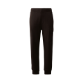 Pantalon survêtement coton molleton relief diagonal noir