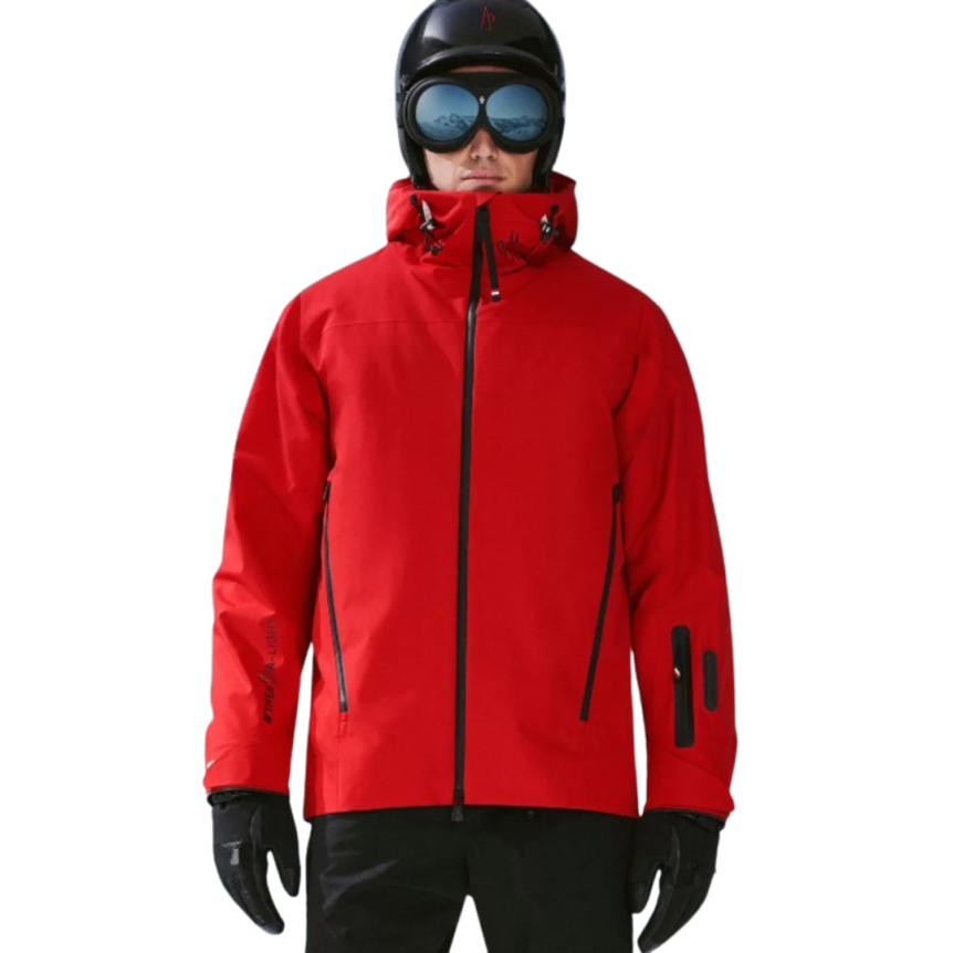 Parka de ski MONCLER Montgirod nylon rouge Gore-tex Moncler Grenoble Moncler Grenoble