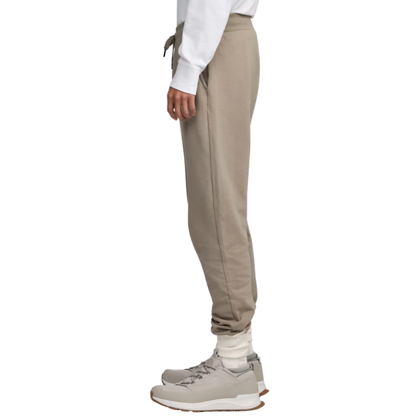 Pantalon de survêtement Huron coton beige jogging