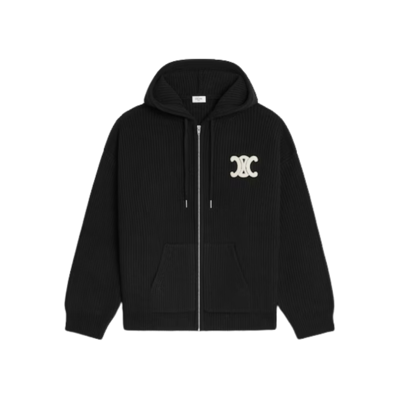 Pull zippé cardigan à...