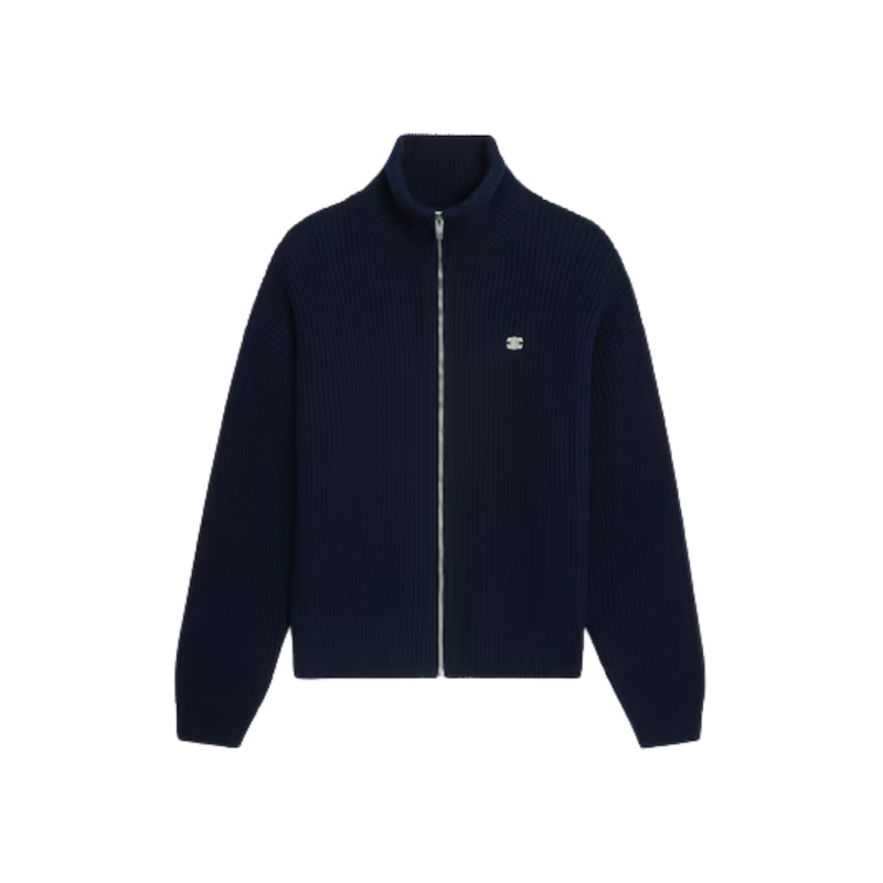 cardigan zippé col...