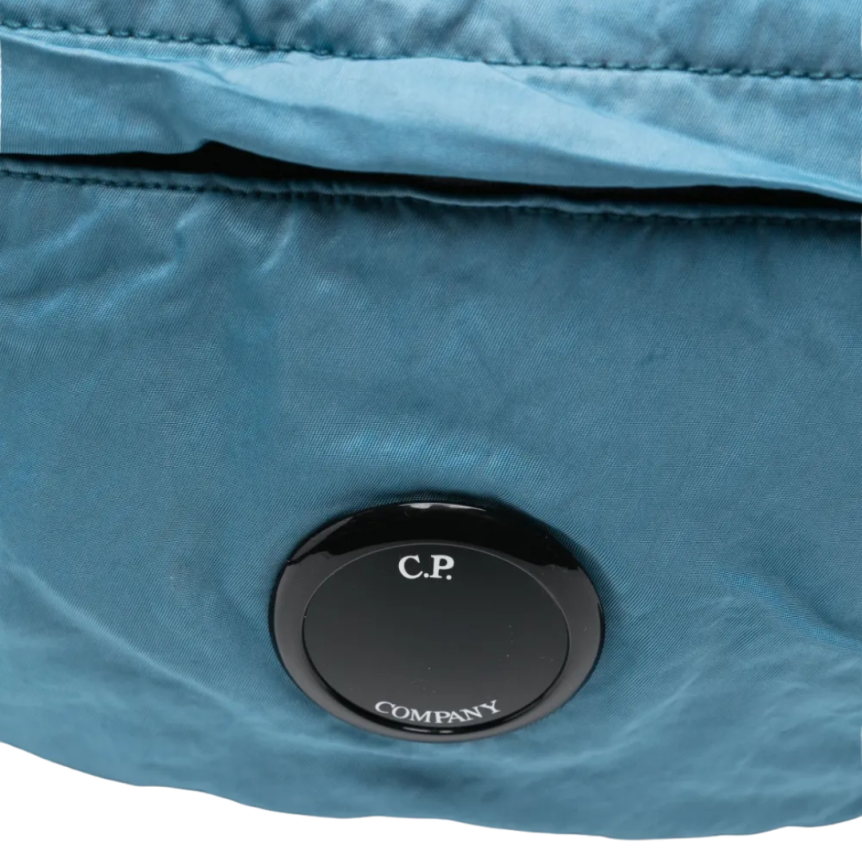 Sac bandoulière CP COMPANY banane nylon B Lens bleu ciel