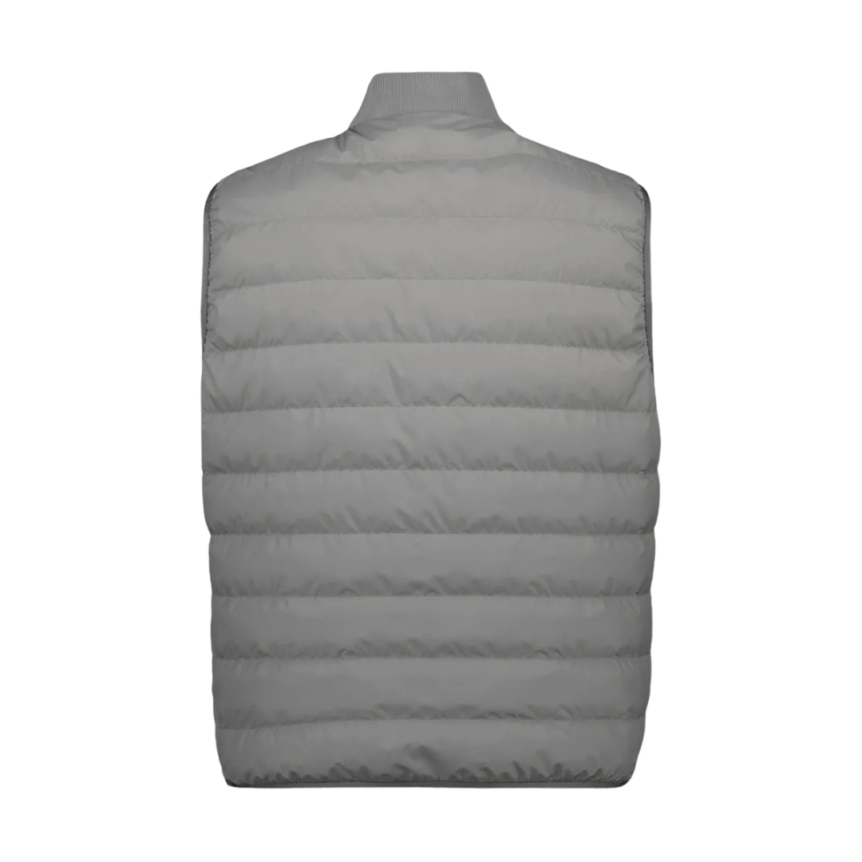 Doudoune courte 3-en-1 MONCLER Verney nylon gris réversible gilet amovible