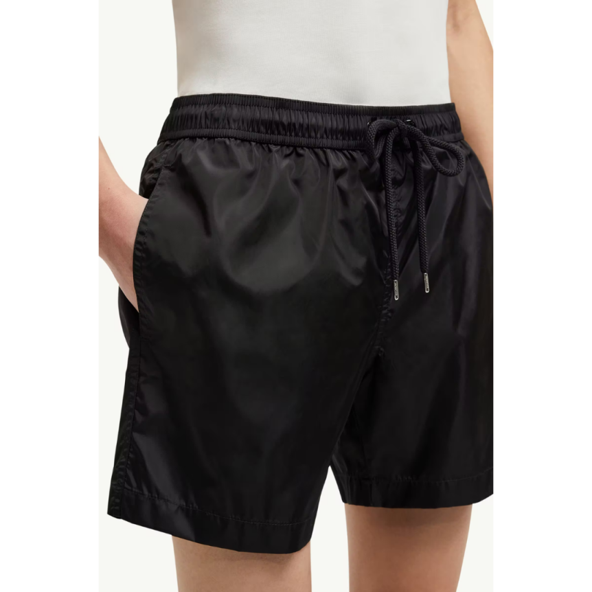 Short de bain MONCLER nylon noir