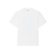 T-shirt manche courte jersey coton blanc imprimé court de Tennis dos