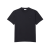 T-shirt manche courte jersey coton noir imprimé court de Tennis dos