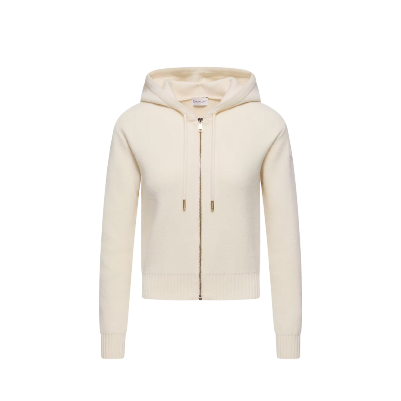 Cardigan zippé à capuche...