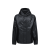 Veste zippée Coupe-vent Grandans nylon noir capuche amovible