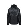 Veste zippée Coupe-vent Grandans nylon noir capuche amovible
