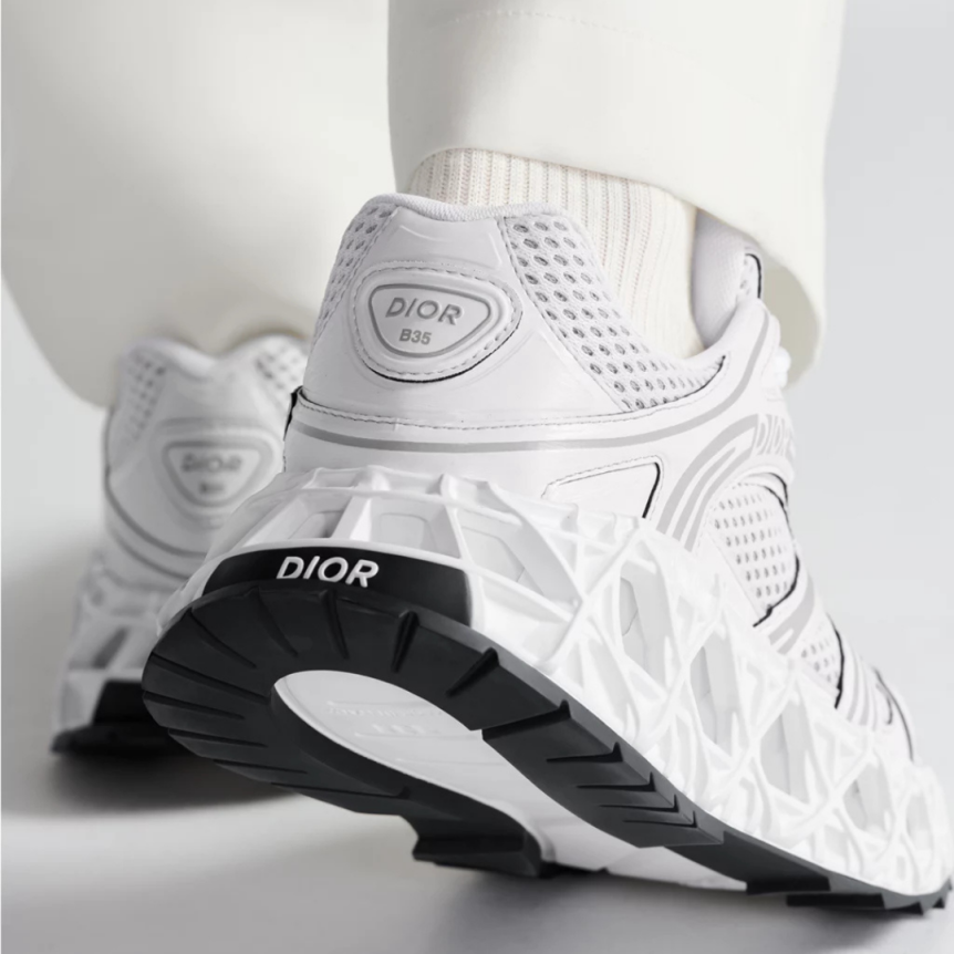 Basket Sneaker DIOR B35 NXXT Tissu maille technique blanc