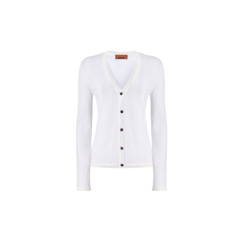 Cardigan bouton coton...