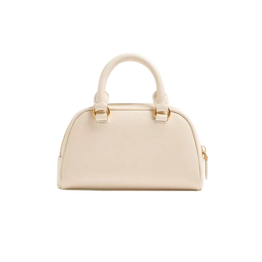 MINI DOME ECRU FERMETURE DORE