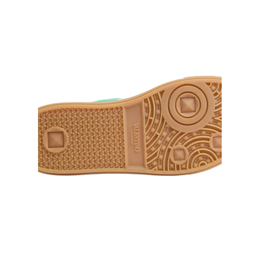 Baskets VALENTINO Upvillage Crosta daim vert rose