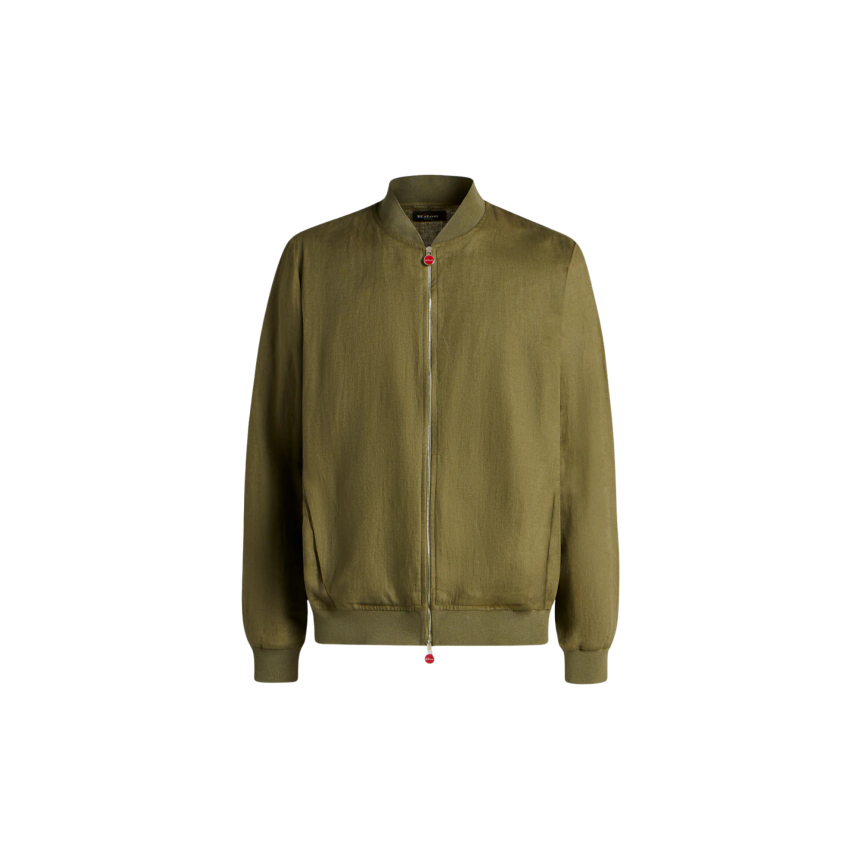 Blouson teddy KITON lin kaki