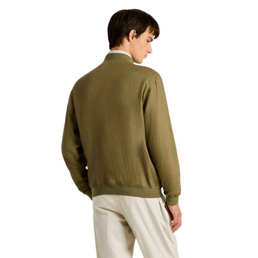 Blouson teddy KITON lin kaki