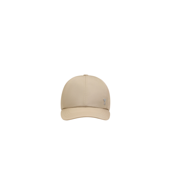 Casquette AMI Paris nylon noir cœur métal