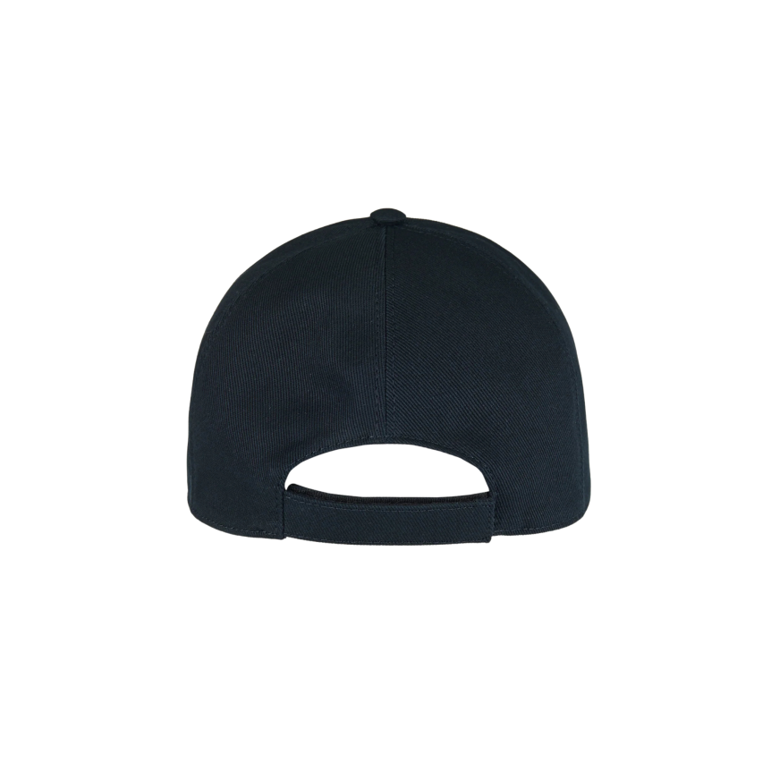 Casquette FENDI gabardine coton bleu marine Chien