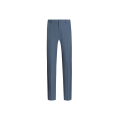 pantalon classique popeline de laine vierge bleu pétrole