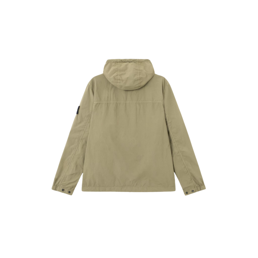 Blouson STONE ISLAND parka à capuche nylon recyclé mat kaki