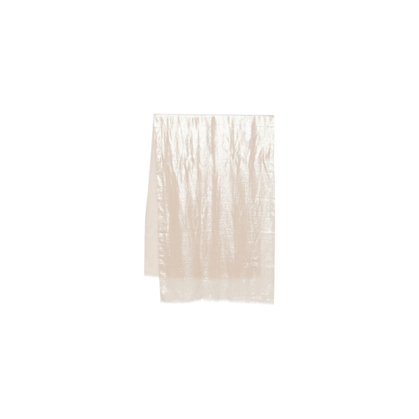 Echarpe à franges BRUNELLO CUCINELLI lin beige