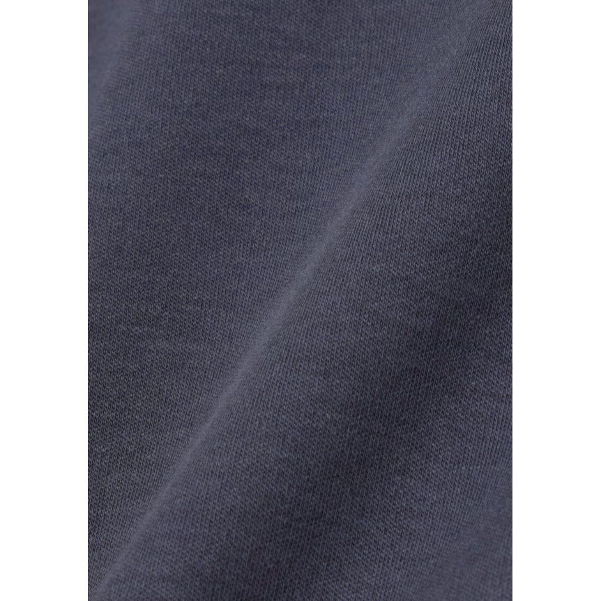 T-shirt LACOSTE col rond manche courte coton bleu marine gris broderie crocodile ton sur ton