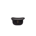 Sac Antibes ceinture besace cuir noir V logo bandoulière