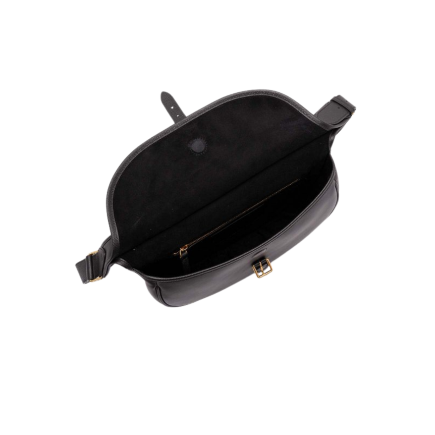 Sac VALENTINO Antibes ceinture besace cuir noir V logo bandoulière