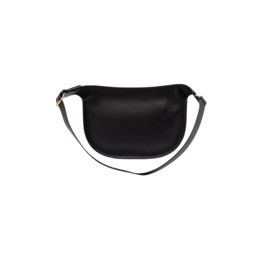 Sac VALENTINO Antibes ceinture besace cuir noir V logo bandoulière