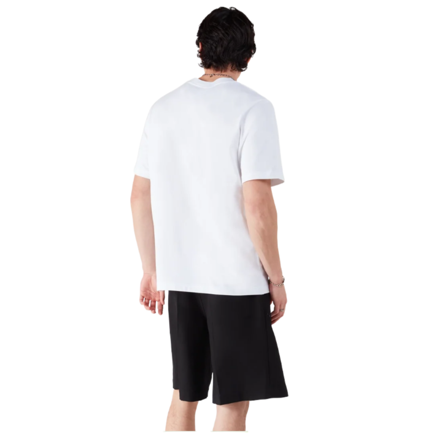 T‑shirt col CASABLANCA rond à manche courte coton blanc Tennis Club Beyond Destiny