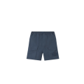 Short cargo coton lin bleu ardoise Collection Ghost