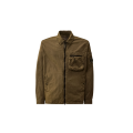 Surchemise veste zippée à lentille nylon Panama kaki