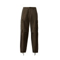 Pantalon Cargo Micro Reps coton gris anthracite