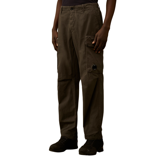 Pantalon Cargo CP COMPANY Micro Reps coton gris anthracite