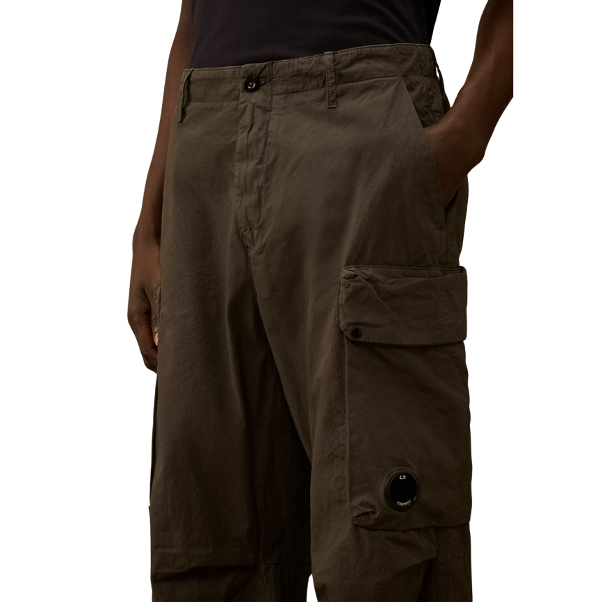 Pantalon Cargo CP COMPANY Micro Reps coton gris anthracite