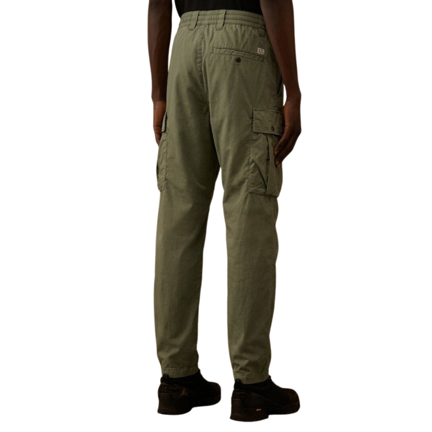 Pantalon cargo CP COMPANY nylon coton extensible 50 Fili kaki lentille