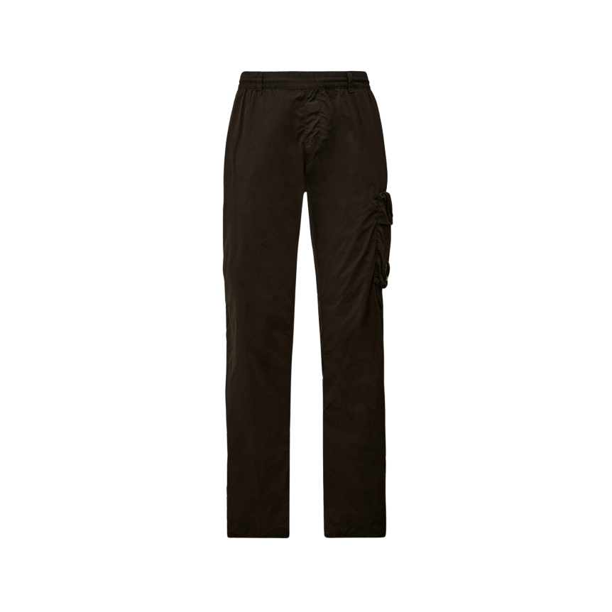 Pantalon cargo CP COMPANY nylon recyclé brillant Chrome R noir