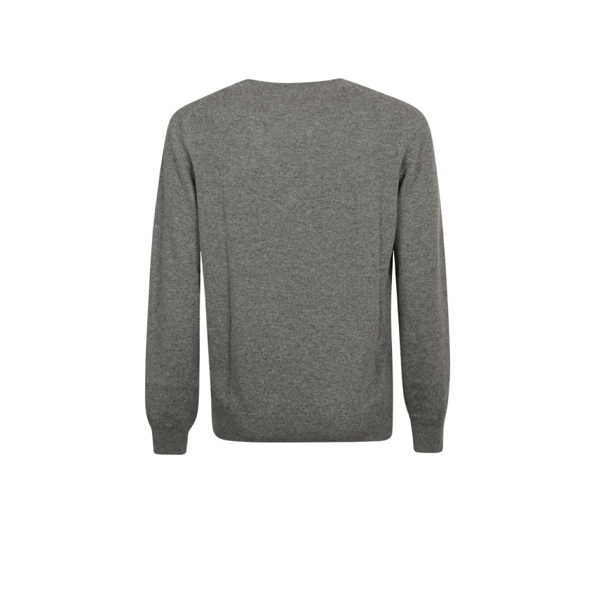 Pull col rond BRUNELLO CUCINELLI cachemire gris