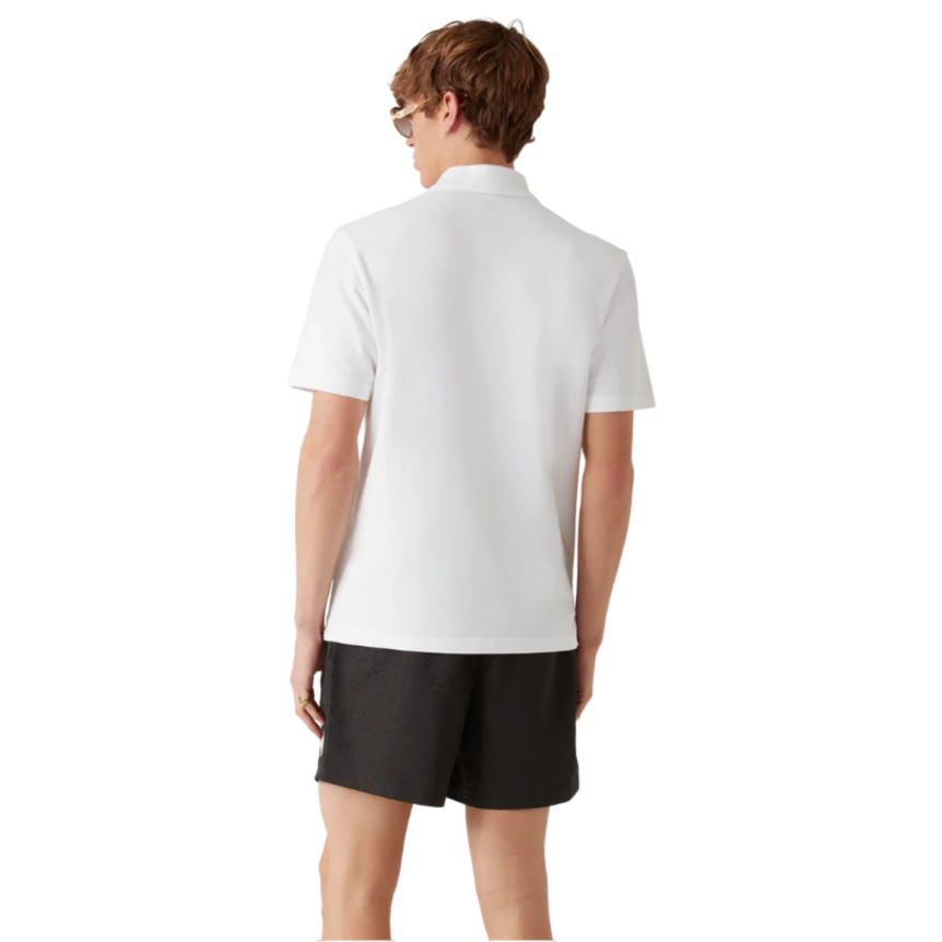 Short de bain CASABLANCA nylon jacquard monogramme noir