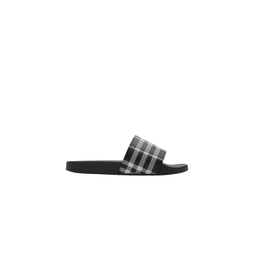 Claquette BURBERRY Furley check noir