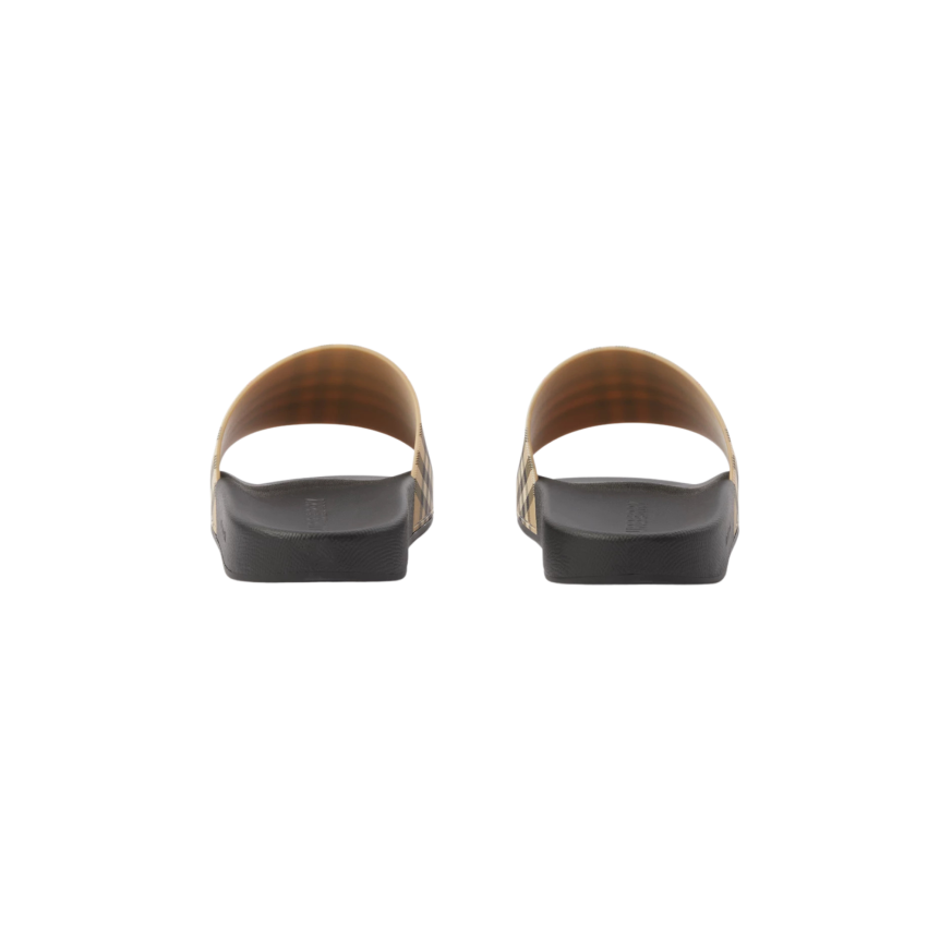 Claquette BURBERRY Furley check beige